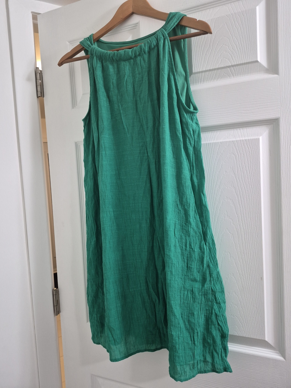 Harper Green Sleeveless Mini Dress